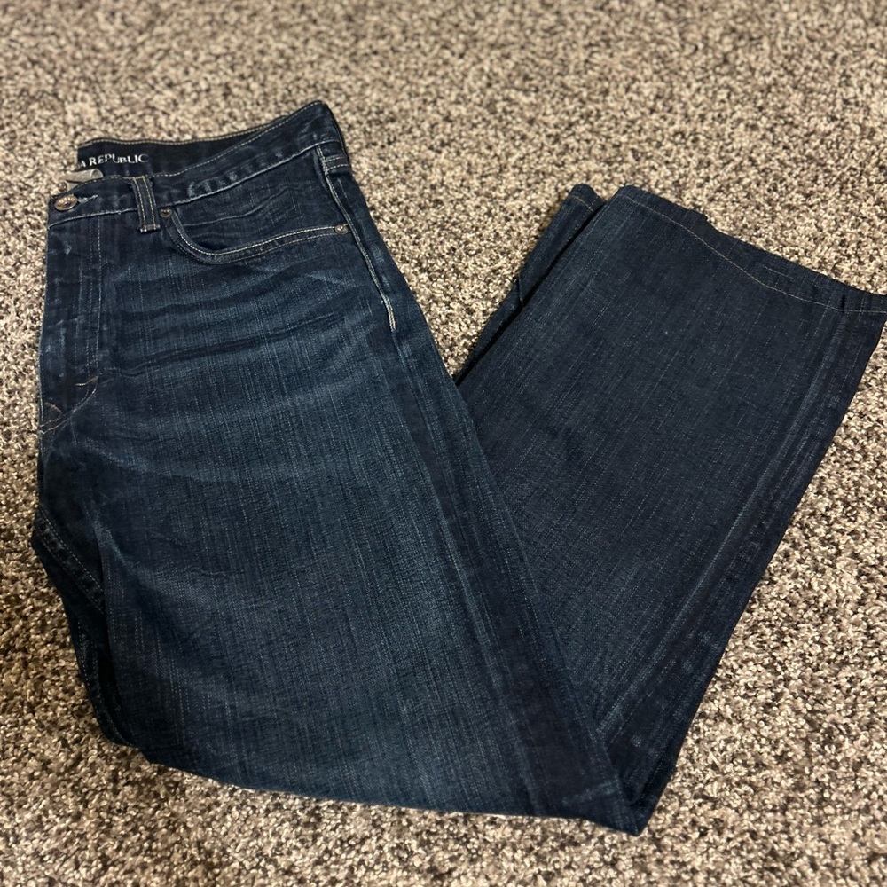 Banana Republic Blue Slim Jeans Classic Style